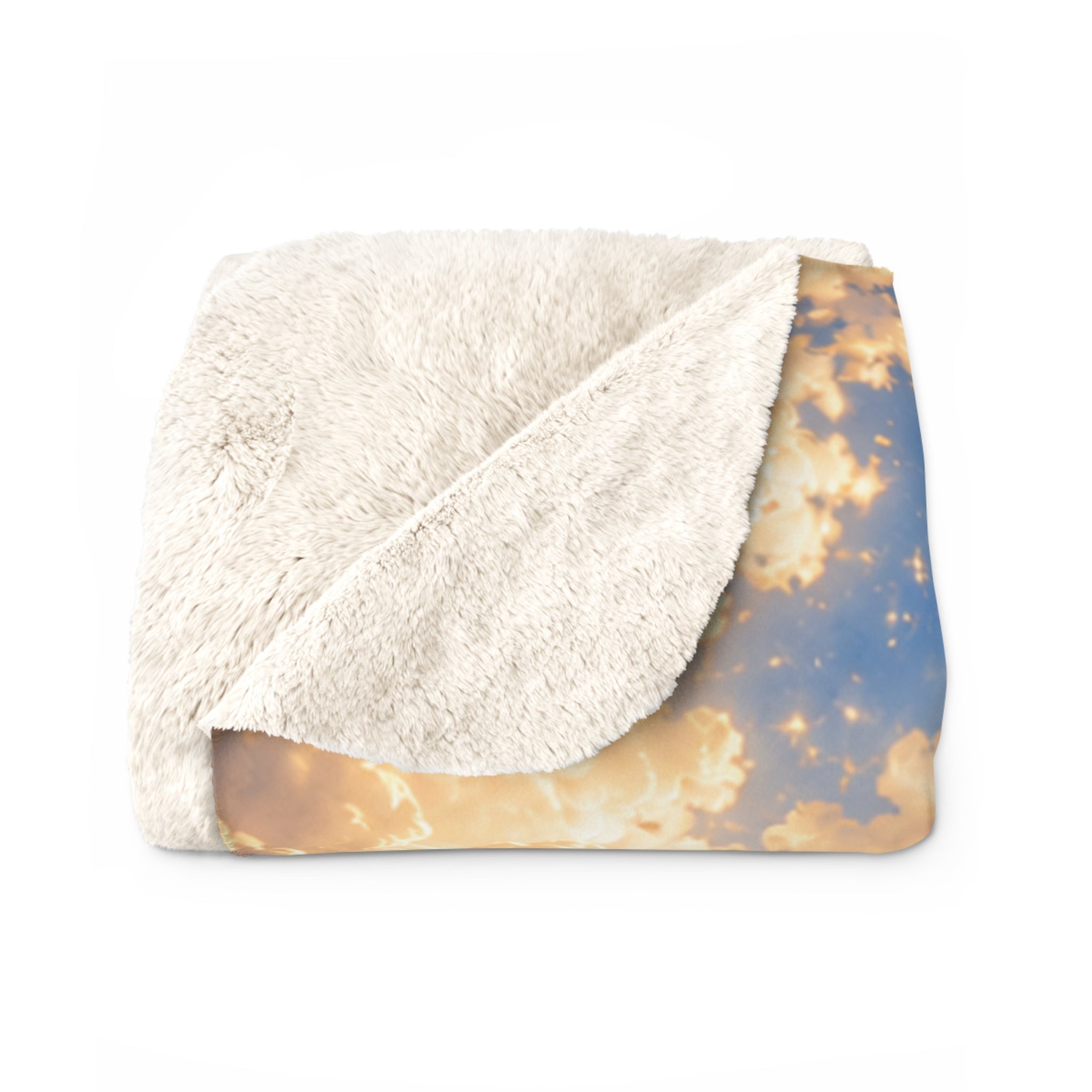 Romantasy IV Heavenly Sherpa Fleece Blanket