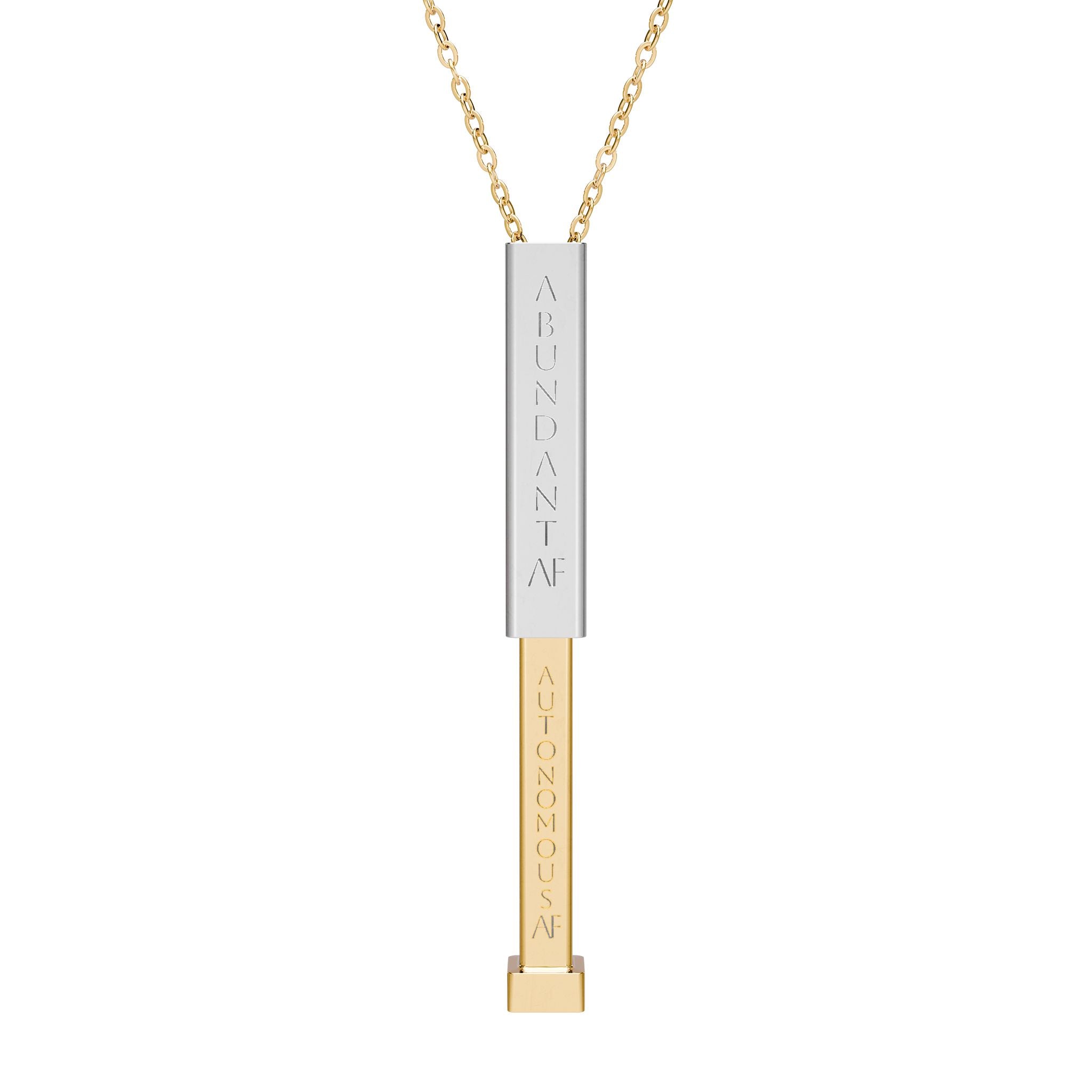 Abundance & Autonomy Manifestation Necklace