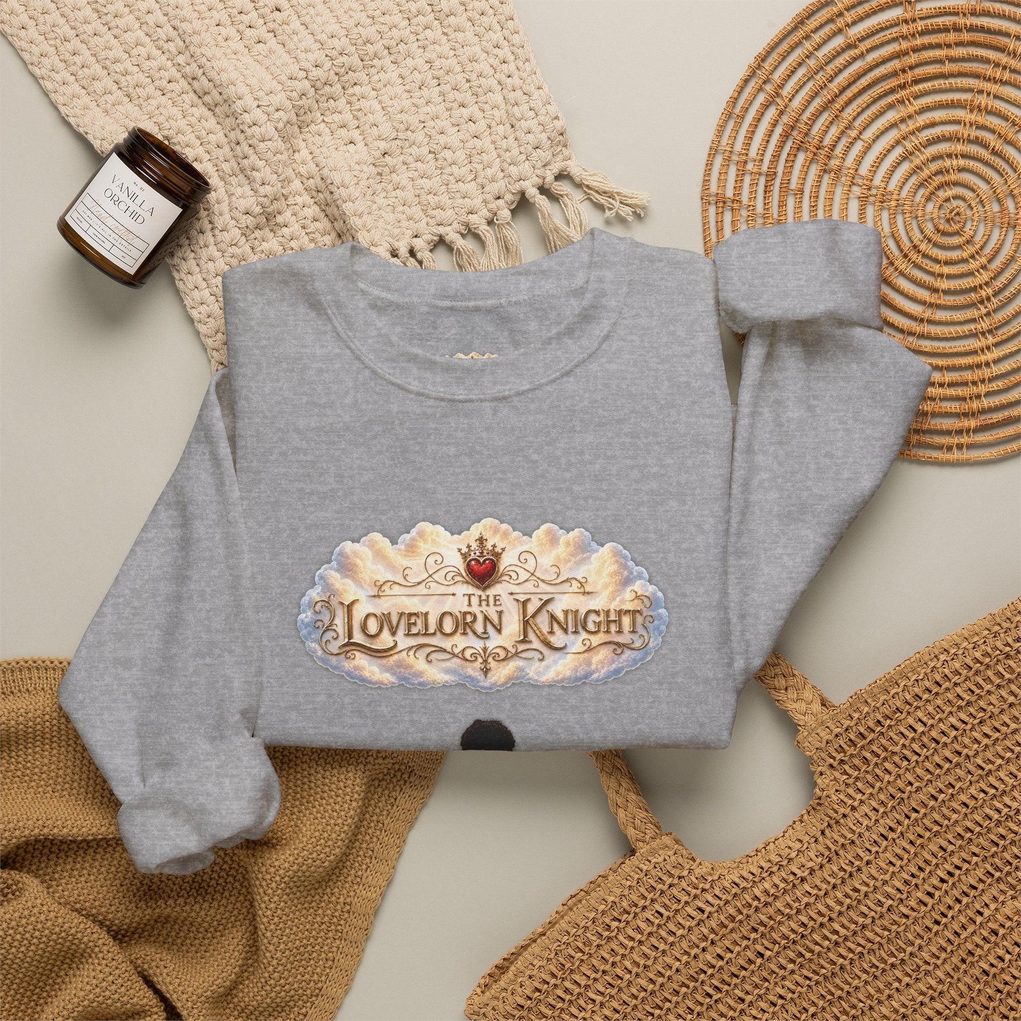 Typewriter Knight Crewneck