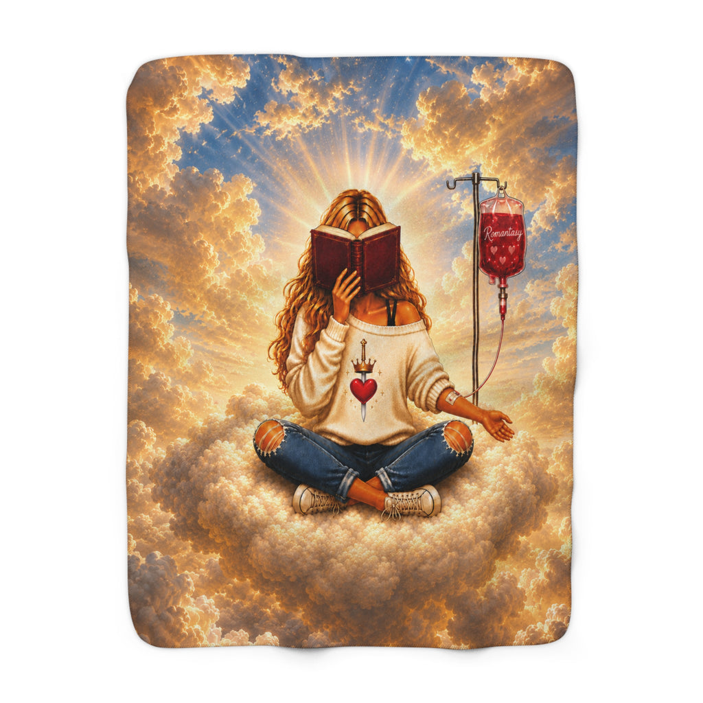 Romantasy IV Heavenly Sherpa Fleece Blanket