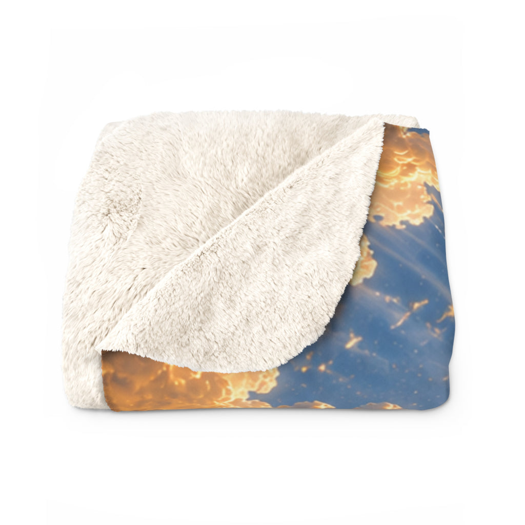 Romantasy IV Heavenly Sherpa Fleece Blanket