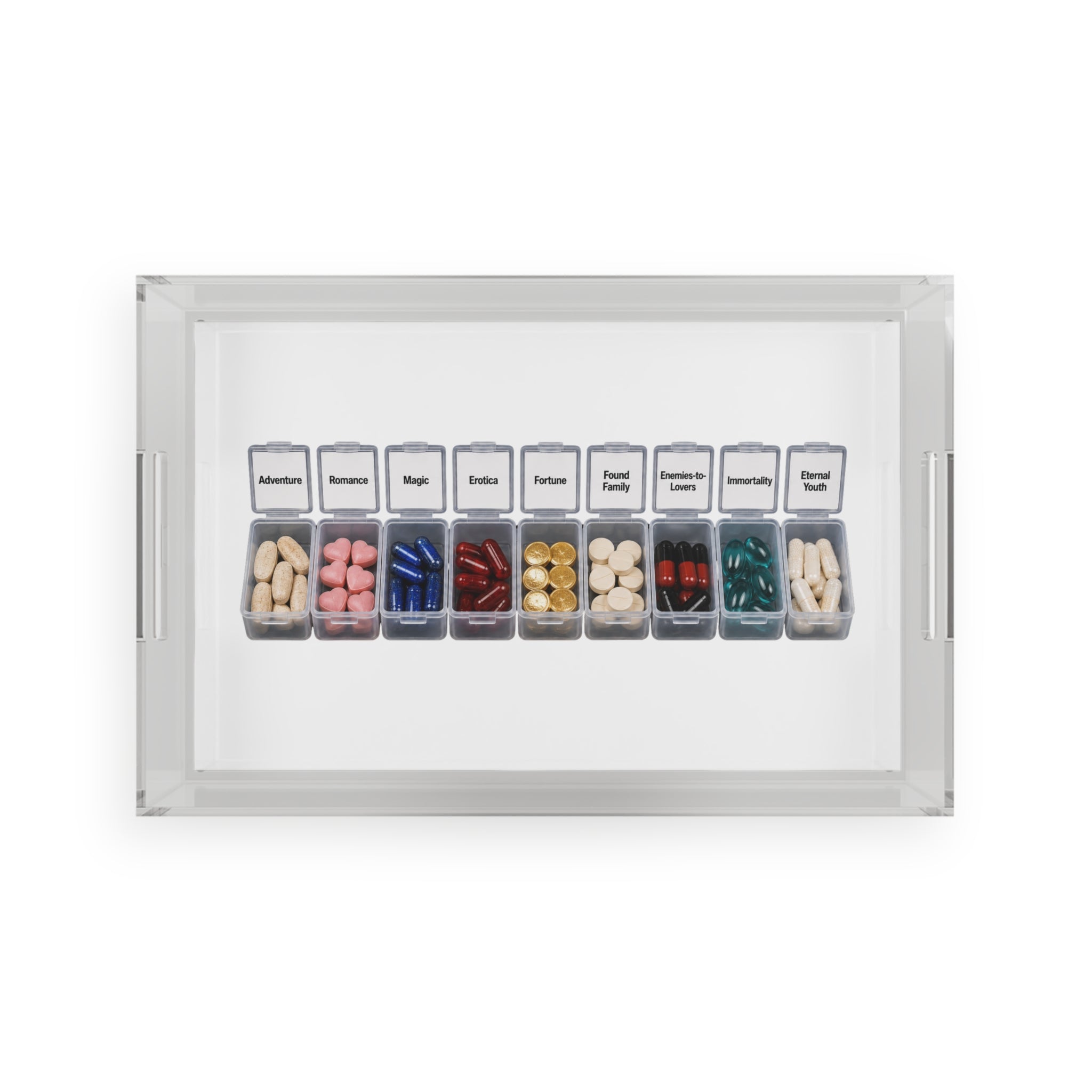 Romantasy Pill Serving Tray