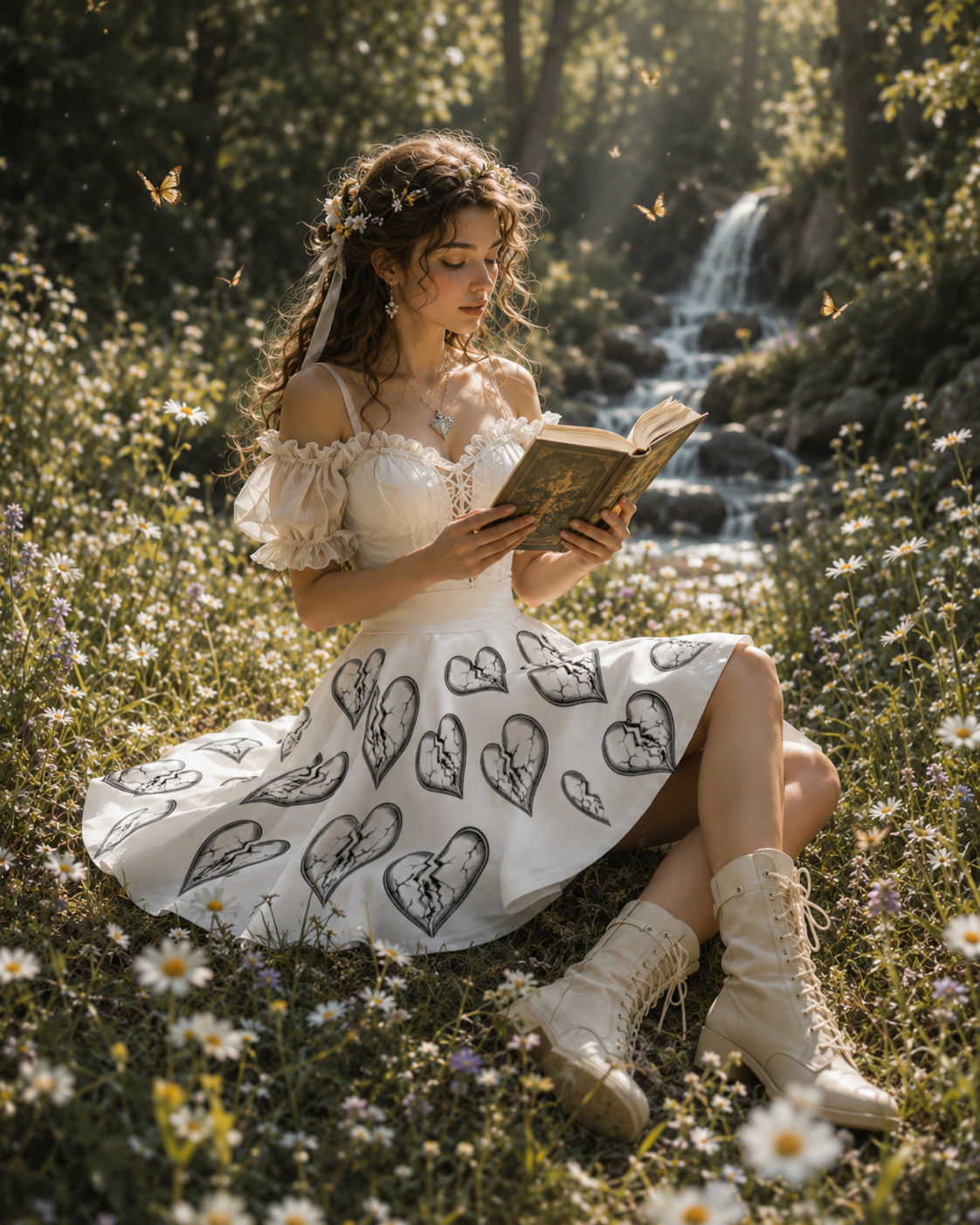 Once Upon a Heartbreak Skirt