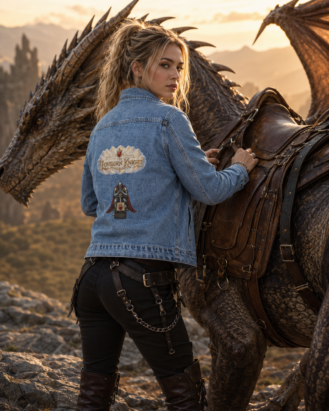 **SPECIAL EDITION Lovelorn Knight Denim Jacket