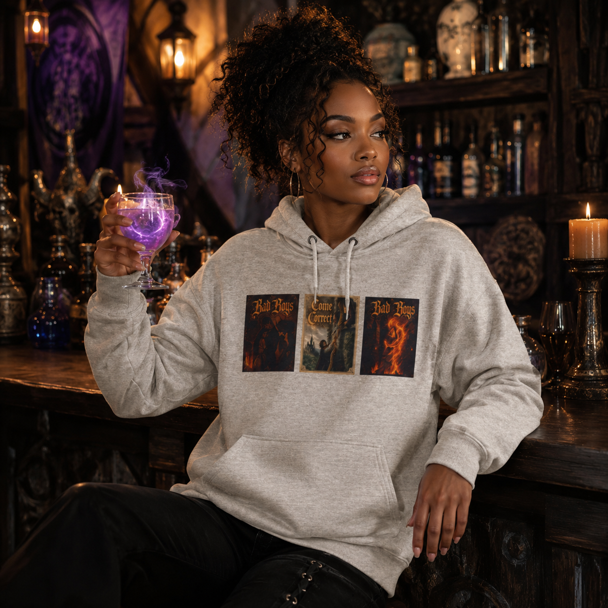 Bad Boy Come Correct Hoodie