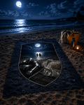 Moonlit Skinny-dip Beach Towel