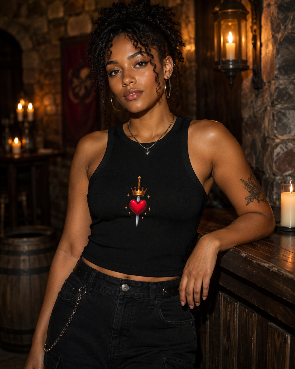 Lovelorn Crowned Dagger Tank