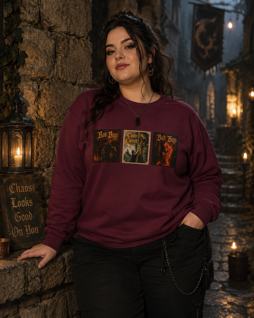 Bad Boys Come Correct Pullover