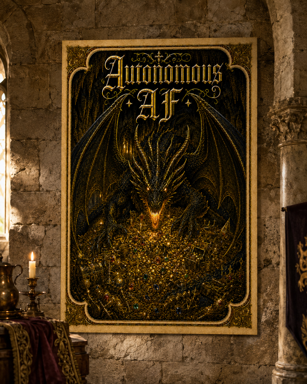 **LIMITED EDITION Autonomous AF Glossy Poster