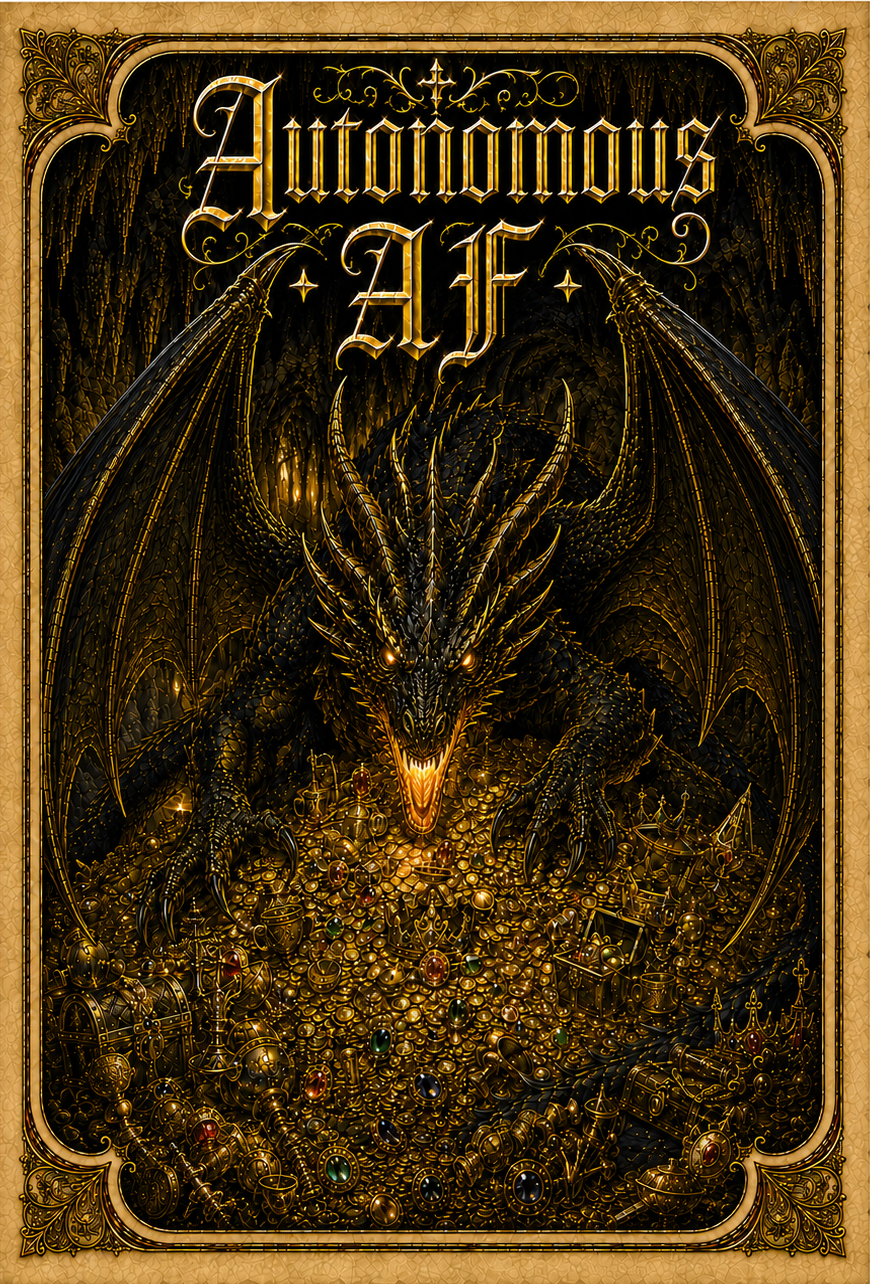 **LIMITED EDITION Autonomous AF Glossy Poster