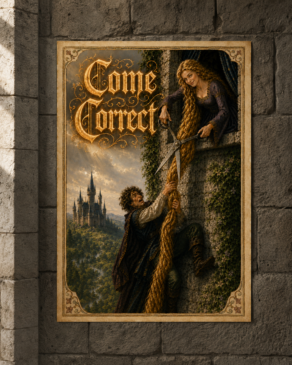 **LIMITED EDITION Come Correct Glossy Poster