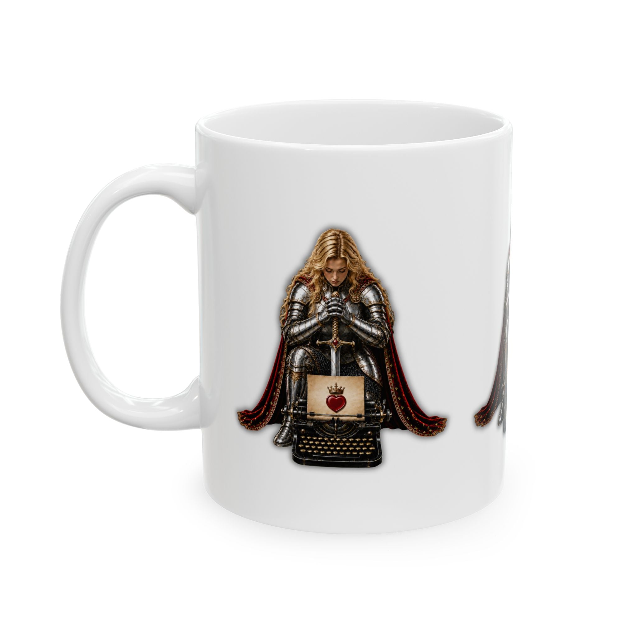The Typewriter Knight Mug