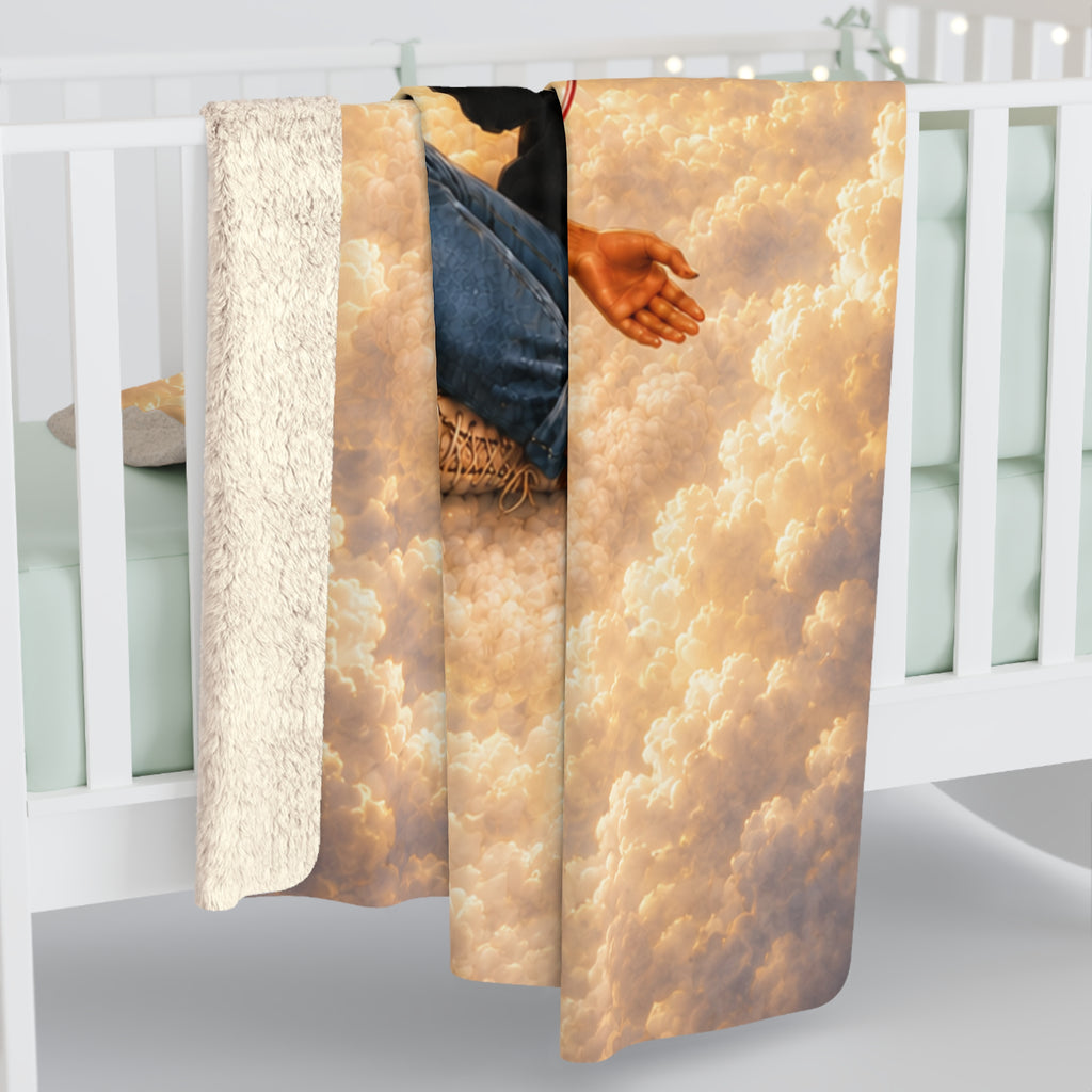 Romantasy IV Heavenly Sherpa Fleece Blanket